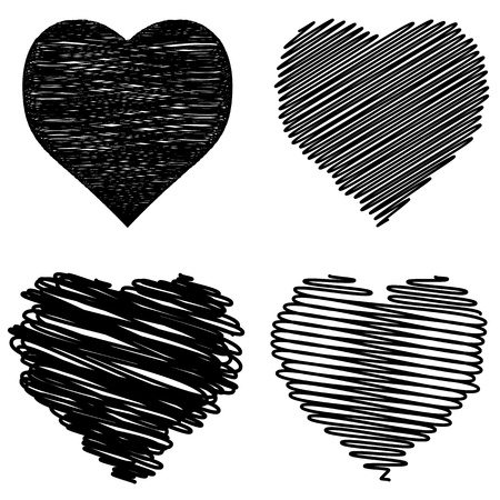 Abstract heartのイラスト素材