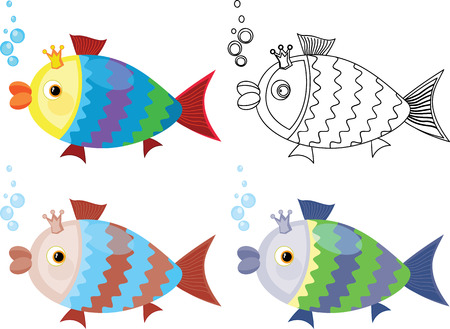 Fish set のイラスト素材