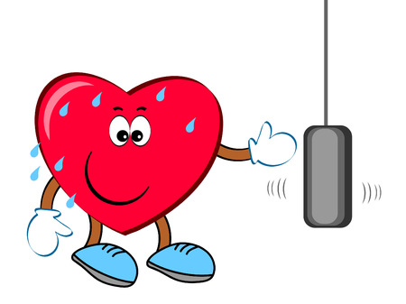 Heart sportsmanboxing.のイラスト素材