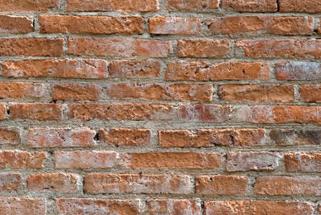 Red brick wall at Watyaichaimongkol
