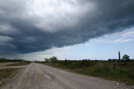 Bad weather comingの写真素材
