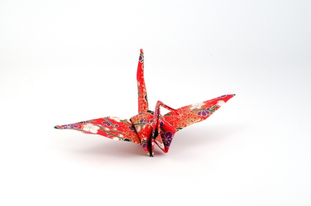 Origami craneの写真素材