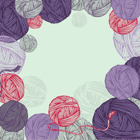 Background with clewsのイラスト素材