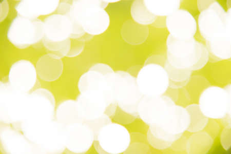 Yellow and white bokeh background from naturalの写真素材