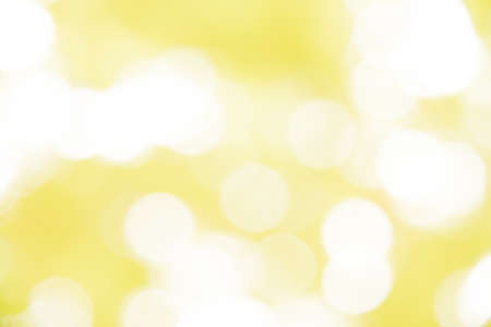 Yellow and white bokeh background from naturalの写真素材