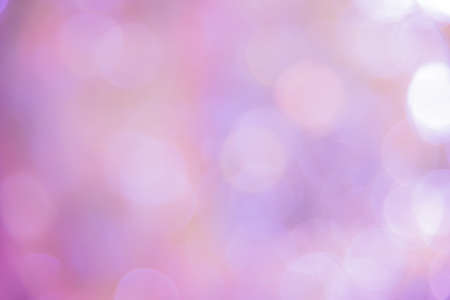 Violet and white bokeh background from natural forestの写真素材