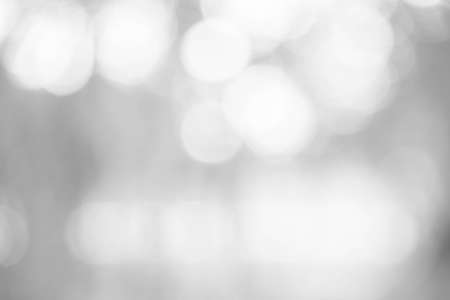 White and gray abstract background bokeh from natural. christmas blurred beautiful from nature.の写真素材