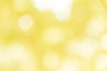 Yellow bokeh background, abstrct textureの写真素材