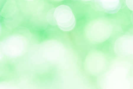 Green bokeh background, abstract textureの写真素材