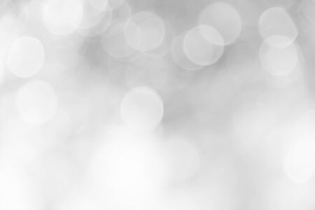 Gray bokeh background, abstract textureの写真素材