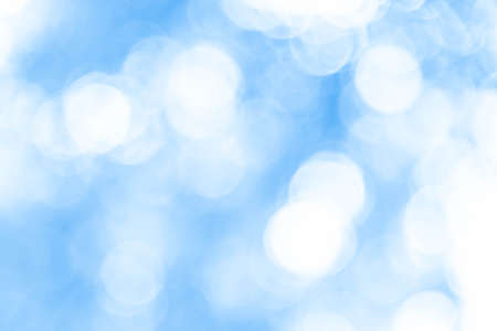 Blue bokeh texture background from natural