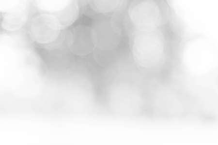 Black and white bokeh background, abstract textureの写真素材