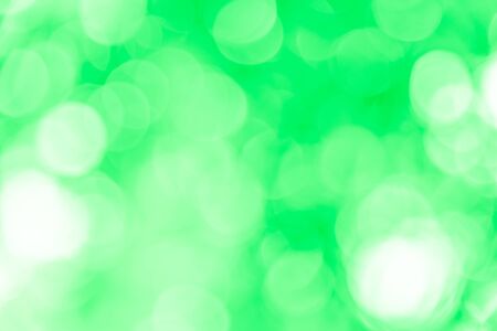 Green bokeh texture background from naturalの写真素材