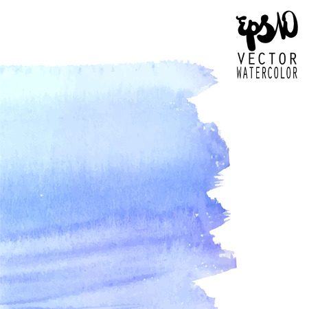 Watercolor fill in vector format. Abstract picture.のイラスト素材