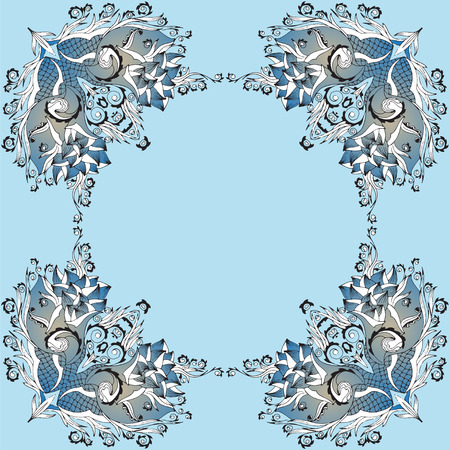 Flower laceのイラスト素材