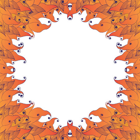 Fire flowerのイラスト素材