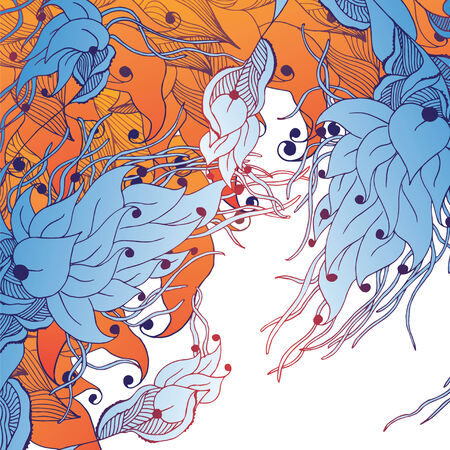 Flower laceのイラスト素材