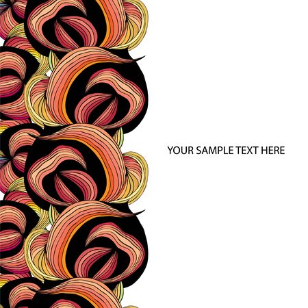 Abstract graphic background for page in vector formatのイラスト素材