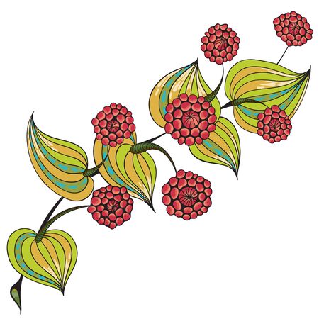 Flower - vector illustrationのイラスト素材