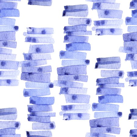 Blue watercolor abstract backgroundの写真素材