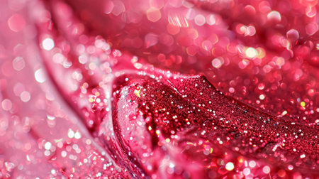 Abstract background for cosmetic products. Close-up of makeup texture, bright and sparkles beautyの素材