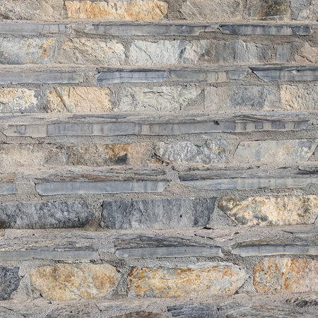 Natural stone background. Stair steps close-up. High quality photo