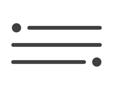 Hamburger menu icon, buttons for website, UI navigation, mobile app, presentation. Vector design elements and user Interface icons.のイラスト素材