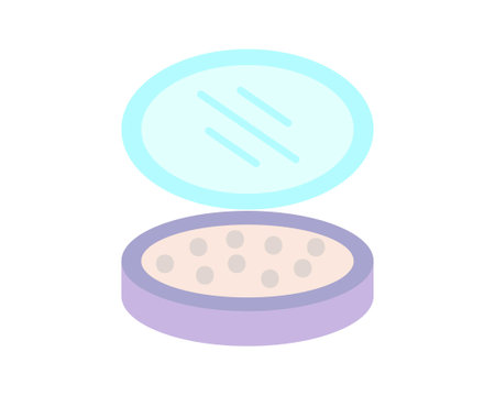 Beauty, Body Care and Cosmetics. Vector Linear Flat Icons and Design Elementsのイラスト素材