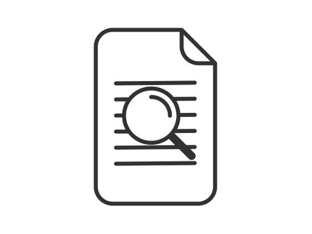 Illustration presenting a vector icon depicting documents, suitable for both web and mobile applications, isolated for use in graphic and design. Featuring a paper sign and symbol, this element serves as a representation of a page indicatorのイラスト素材
