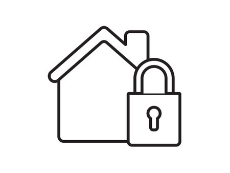 This icon, depicting a house silhouette, stands alone as a representation of dwelling, isolated against a clean background. With its simple vector design, it evokes a sense of warmth and security, embodying the concept of home. Additionally, it symbolizes the key choice in selecting the perfect dwellingのイラスト素材