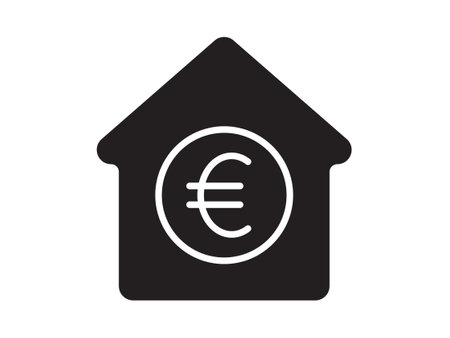 This icon, depicting a house silhouette, stands alone as a representation of dwelling, isolated against a clean background. With its simple vector design, it evokes a sense of warmth and security, embodying the concept of home. Additionally, it symbolizes the key choice in selecting the perfect dwellingのイラスト素材