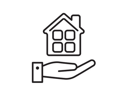 This icon, depicting a house silhouette, stands alone as a representation of dwelling, isolated against a clean background. With its simple vector design, it evokes a sense of warmth and security, embodying the concept of home. Additionally, it symbolizes the key choice in selecting the perfect dwellingのイラスト素材