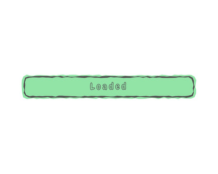 Loading bar status icon. Vector illustration. Vector loaded icons. Download progress. Donload or...