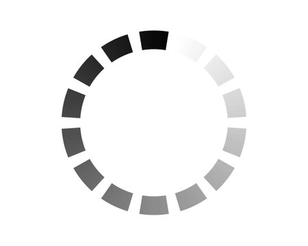 Loading bar status icon. Vector illustration. Vector loaded icons. Download progress. Donload or...