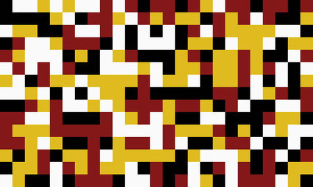 Symmetrical cube design with soft colors. Perfect for contemporary textiles, repeat prints, and ornate backgrounds, adding a touch of visual simplicity.のイラスト素材