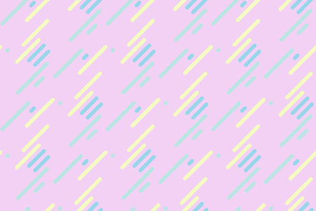 Trendy line pattern with colorful stripes and modern decoration. Ideal for abstract backgrounds, seamless wallpaper, and fabric designs.のイラスト素材
