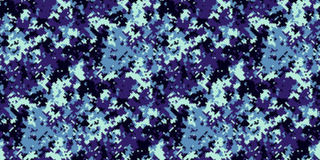 Invisible battle on insignia urban. Endless army for hide flora. Jungle spot on blank mosaic. Game tile by pattern textured.のイラスト素材