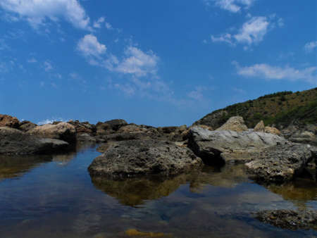 View from the pirate bay of Mudanya Kapanca in Bursa / Turkey