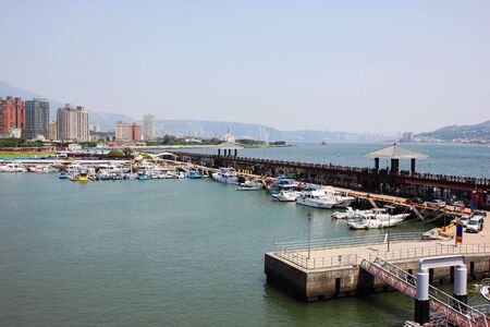 Fishing portの写真素材