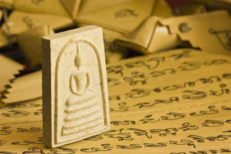 small Buddha image amulet of some oneの写真素材