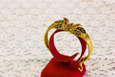 golden bangle with full color
