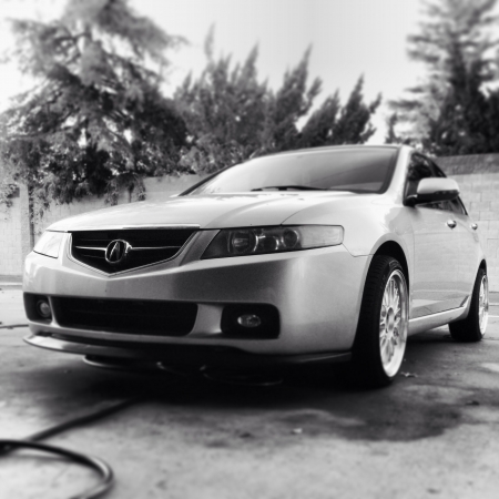 2004 Acura TSXの素材