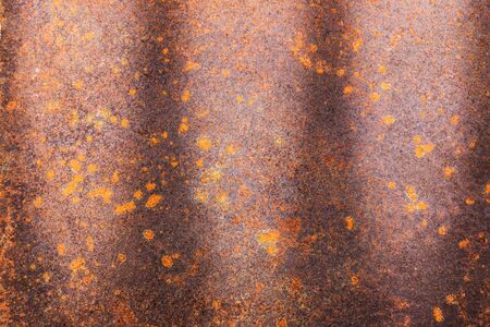 Rusty metal texture background for interior exterior decoration and industrial construction concept design.の写真素材