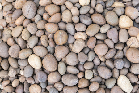 Stone pebbles texture background for interior exterior decoration and industrial construction concept design.の写真素材