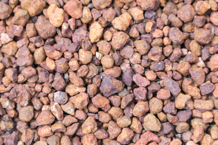 Stone pebbles texture background for interior exterior decoration and industrial construction concept design.の写真素材
