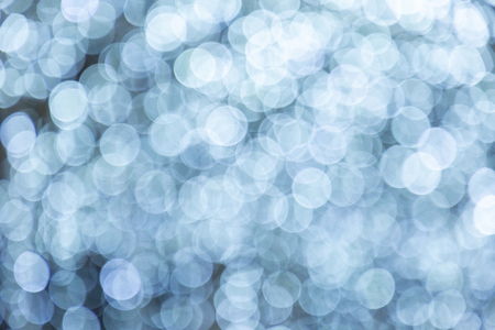 Colorful abstract blurred circular bokeh light of night city street for background. graphic design and website template idea concept design.の写真素材