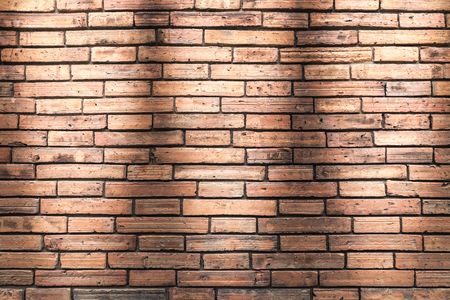 Brick wall texture background for interior exterior decoration and industrial construction concept design.の写真素材