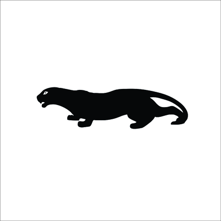 Panther icon. Vector Illustrationのイラスト素材