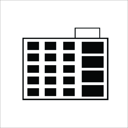 Building icon. Houseのイラスト素材