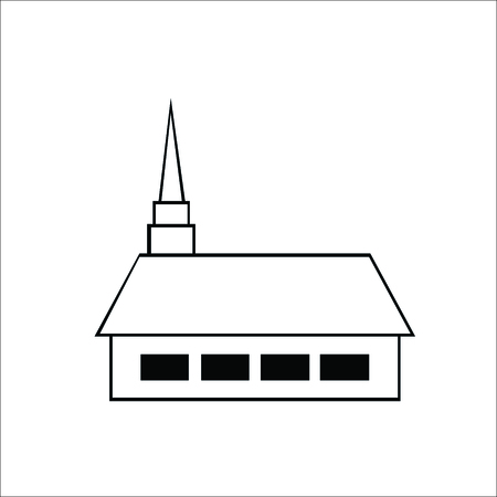 Building icon. Houseのイラスト素材